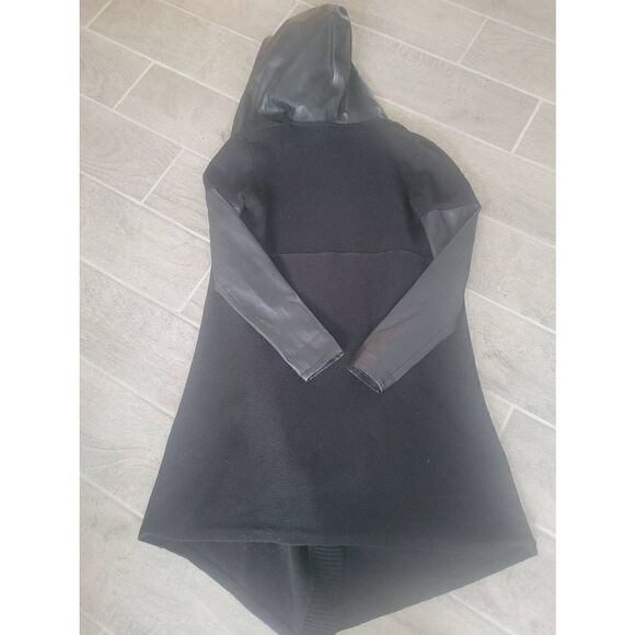 Blank NYC Long Sleeve Cardigan Size Small Black - Picture 8 of 10